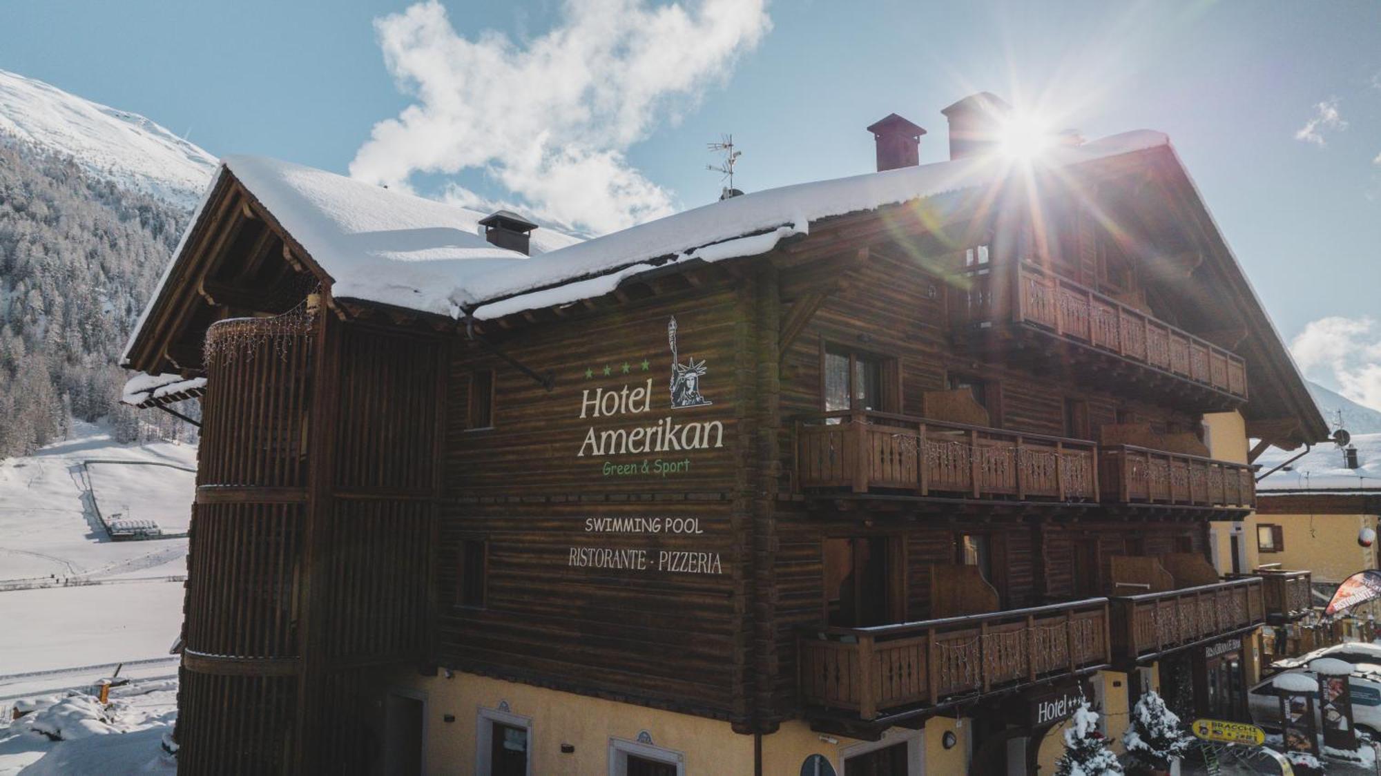 Hotel Amerikan Livigno Esterno foto