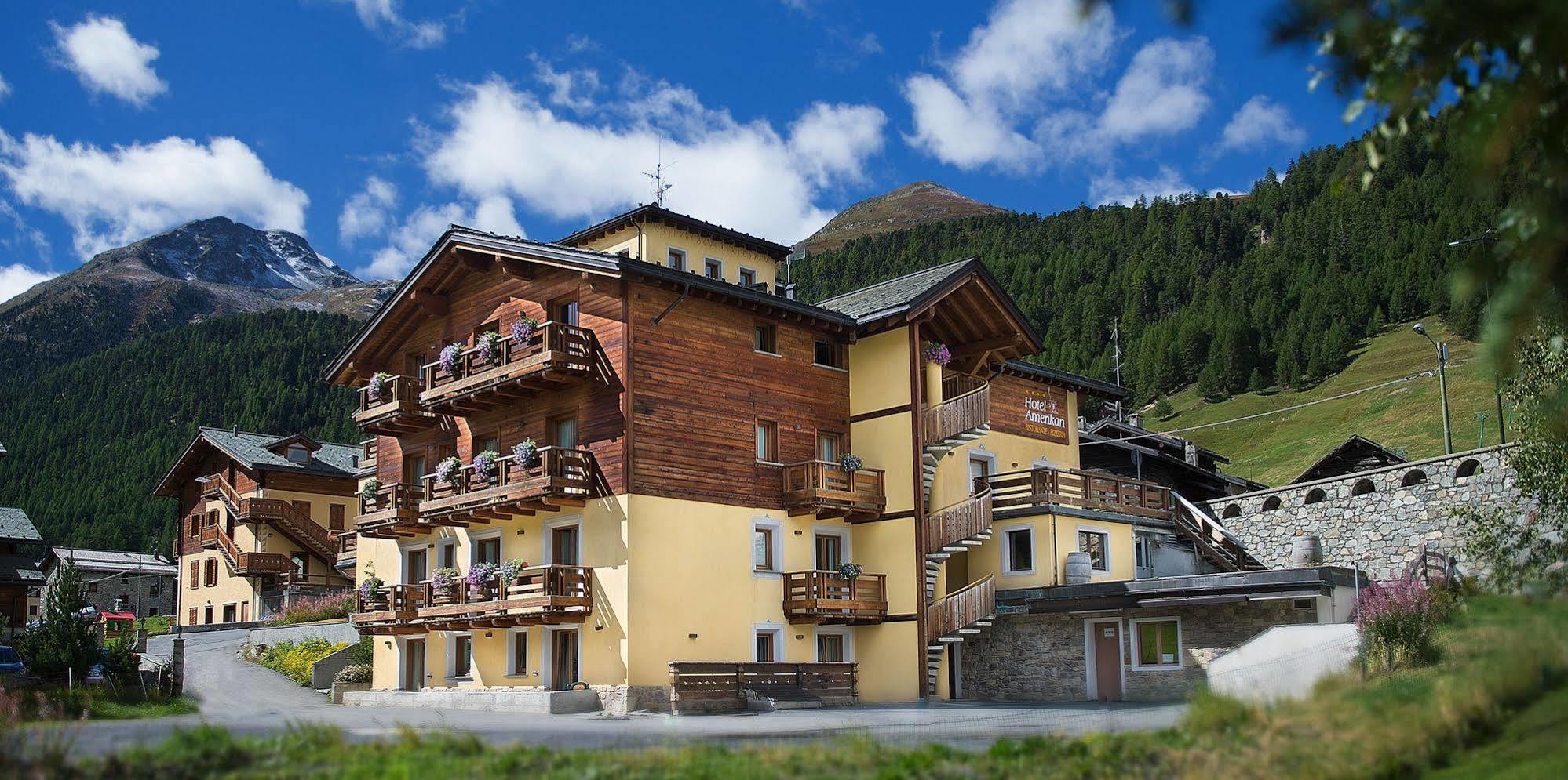 Hotel Amerikan Livigno Esterno foto